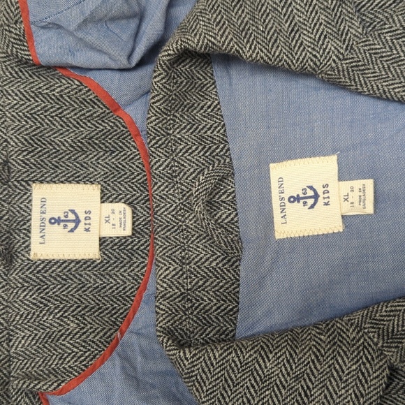 Land's Ends Boys Blazer and Vest - Picture 5 of 6